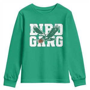 PFE Football Lovers Game Day Youth Sweatshirt TS11 Irish Green Print Your Wear