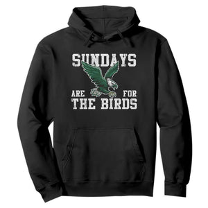 Funny Sundays Are For The Bird Hoodie American Football Lovers TS11 Black Print Your Wear