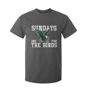 Funny Sundays Are For The Bird T Shirt For Kid American Football Lovers TS11 Dark Heather Print Your Wear