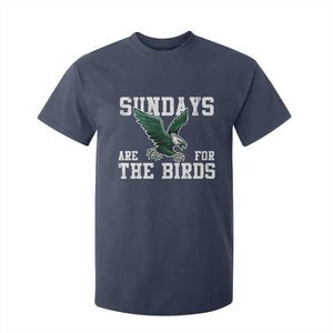 Funny Sundays Are For The Bird T Shirt For Kid American Football Lovers TS11 Navy Print Your Wear
