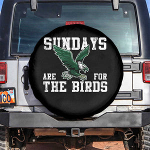 Funny Sundays Are For The Bird Spare Tire Cover American Football Lovers TS11 No hole Black Print Your Wear