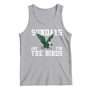 Funny Sundays Are For The Bird Tank Top American Football Lovers TS11 Athletic Heather Print Your Wear