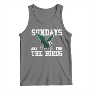 Funny Sundays Are For The Bird Tank Top American Football Lovers TS11 Black Heather Print Your Wear