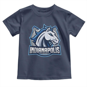 IFC Game Day Toddler T Shirt Blue Football Lover Equine Shoe TS11 Navy Print Your Wear
