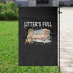 Funny Christmas Vacation Litter's Full Cat Garden Flag Xmas Movie TS11 Print Your Wear