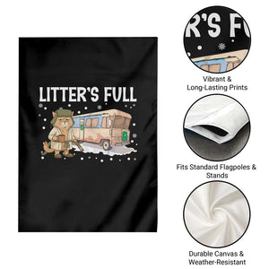 Funny Christmas Vacation Litter's Full Cat Garden Flag Xmas Movie TS11 Print Your Wear