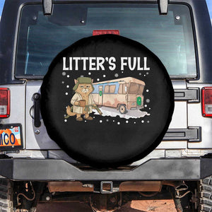 Funny Christmas Vacation Litter's Full Cat Spare Tire Cover Xmas Movie TS11 No hole Black Print Your Wear