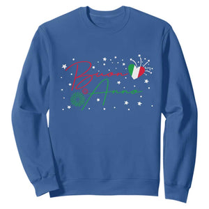 Funny Buon Anno Itlalian New Year Sweatshirt TS11 Royal Blue Print Your Wear