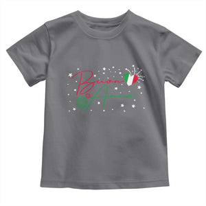 Funny Buon Anno Itlalian New Year Toddler T Shirt TS11 Charcoal Print Your Wear