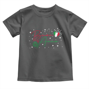 Funny Buon Anno Itlalian New Year Toddler T Shirt TS11 Dark Heather Print Your Wear