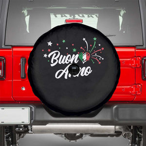 Funny Buon Anno Itlalian New Year Spare Tire Cover Italy Heart TS11 Black Print Your Wear