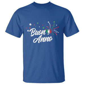 Funny Buon Anno Itlalian New Year T Shirt Italy Heart TS11 Royal Blue Print Your Wear