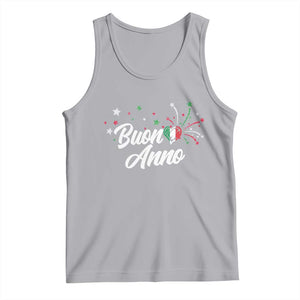 Funny Buon Anno Itlalian New Year Tank Top Italy Heart TS11 Athletic Heather Print Your Wear