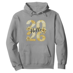 Hello New Year 2026 Vintage Floral Patchwork Quilt Hoodie TS11 Sport Gray Print Your Wear