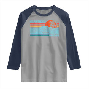 Gulf Of Mexico Forever Raglan Shirt Vintage Retro Beach Coconut Tree TS11 Sport Gray Navy Print Your Wear