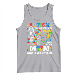 Autism Mom Tank Top Autism Doesn't Come With A Manual It Comes With A Mom TS11 Athletic Heather Print Your Wear