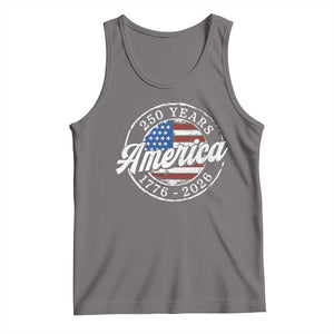 America 250 Years 1776 2026 Tank Top 250th Anniversary USA Vintage USA Flag