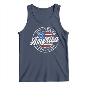 America 250 Years 1776 2026 Tank Top 250th Anniversary USA Vintage USA Flag