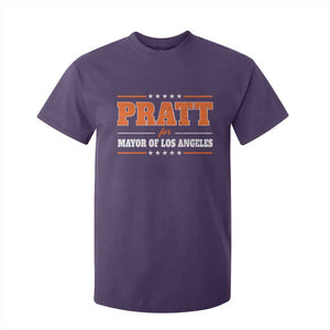 Pratt For Mayor Of Los Angeles T Shirt For Kid LA Mayoral Election US Political TS11 Purple Print Your Wear