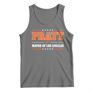 Pratt For Mayor Of Los Angeles Tank Top LA Mayoral Election US Political TS11 Black Heather Print Your Wear