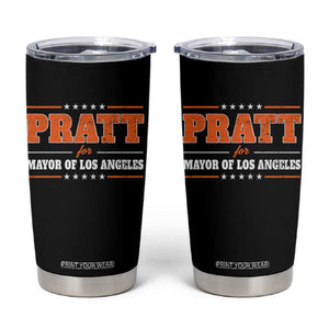 Pratt For Mayor Of Los Angeles Tumbler Cup LA Mayoral Election US Political TS11 Black Print Your Wear