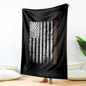 Cleveland Ohio State Pride Vintage American Flag Throw Blanket Vintage American Flag Ohio State Pride TS11 Print Your Wear