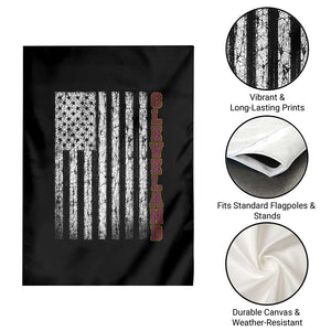 Cleveland Ohio State Pride Vintage American Flag Garden Flag Vintage American Flag Ohio State Pride TS11 Print Your Wear