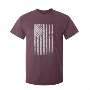 Cleveland Ohio State Pride Vintage American Flag T Shirt For Kid Vintage American Flag Ohio State Pride TS11 Maroon Print Your Wear