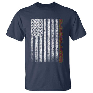 Cleveland Ohio State Pride Vintage American Flag T Shirt Vintage American Flag Ohio State Pride TS11 Navy Print Your Wear