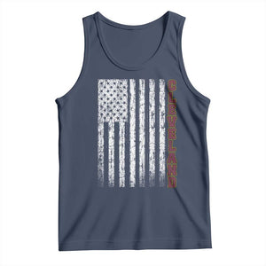 Cleveland Ohio State Pride Vintage American Flag Tank Top Vintage American Flag Ohio State Pride TS11 Navy Print Your Wear