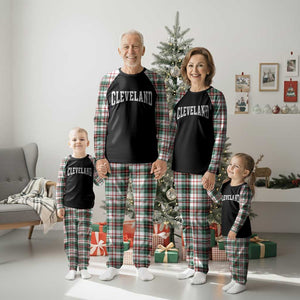 Cleveland Ohio OH City Throwback Design Vintage Plaid Pajama Set TS11 Christmas Plaid Print Your Wear