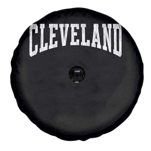 Cleveland Ohio OH City Throwback Design Vintage Spare Tire Cover TS11 Print Your Wear