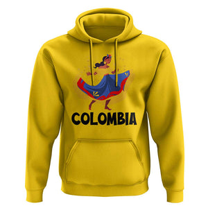 Colombianas Hoodie Colombia Cumbia Butterfly Flag Roots TS11 Daisy Print Your Wear