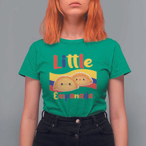 Funny Colombia Food T Shirt For Women Little Empanada Colombian Flag TS11 Irish Green Print Your Wear