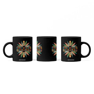 Native American Heritage Month Coffee Mug Indigenous Pride Feathers TS11 Print Your Wear
