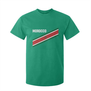 Morocco Moroccan Flag T Shirt For Kid Green Star Maroc Stripes TS11 Irish Green Print Your Wear
