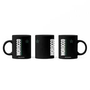 Morocco Green Star Flag Patriotic Moroccan Pride Coffee Mug TS11 Print Your Wear