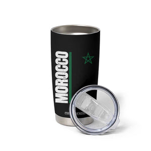 Morocco Green Star Flag Patriotic Moroccan Pride Tumbler Cup TS11 Print Your Wear