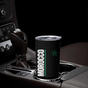 Morocco Green Star Flag Patriotic Moroccan Pride Tumbler Cup TS11 Print Your Wear