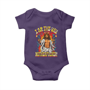 Funny Jesus LitRPG I Am The Way Motherfucker Baby Onesie