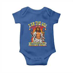 Funny Jesus LitRPG I Am The Way Motherfucker Baby Onesie