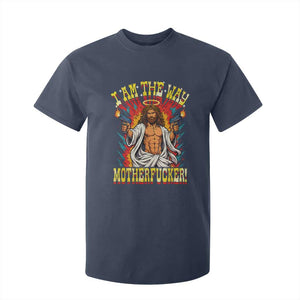 Funny Jesus LitRPG I Am The Way Motherfucker T Shirt For Kid