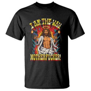 Funny Jesus LitRPG I Am The Way Motherfucker T Shirt