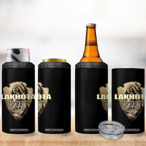 Chief Spotted Elk Lakhota Lakota Sioux Native American Indian 4 in 1 Can Cooler Tumbler TS11 Print Your Wear