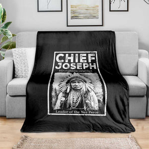 Native American Chief Joseph Throw Blanket Leader Of The Nez Perce Indian History TS11 Print Your Wear