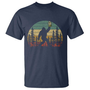Funny Bigfoot Pickles Lover T Shirt Retro Sasquatch Cucumber Food Lover