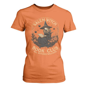 Salem Witch Book Club All Witches Welcome T Shirt For Women Halloween Book Lover TS11 Orange Print Your Wear