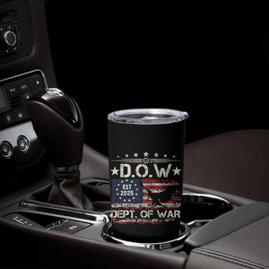 Dept Of War Est 2025 Tumbler Cup DOW Military Patriotic American Flag TS11 Print Your Wear