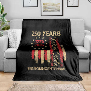 250 Years Semiquincentennial Throw Blanket 250th America Anniversary Independence Day TS11 Print Your Wear