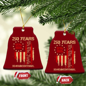 250 Years Semiquincentennial Ceramic Ornament 250th America Anniversary Independence Day TS11 Print Your Wear